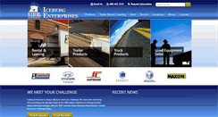 Desktop Screenshot of iceberg-enterprises.com